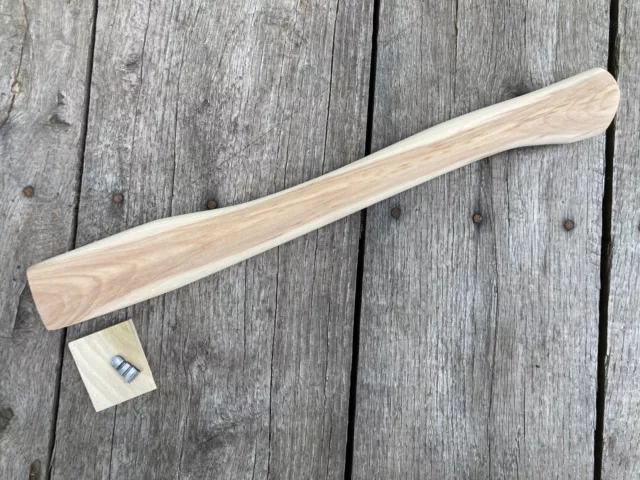 16" Beaver Tooth Hickory Scout Axe / Camp Axe Handle  Made in USA