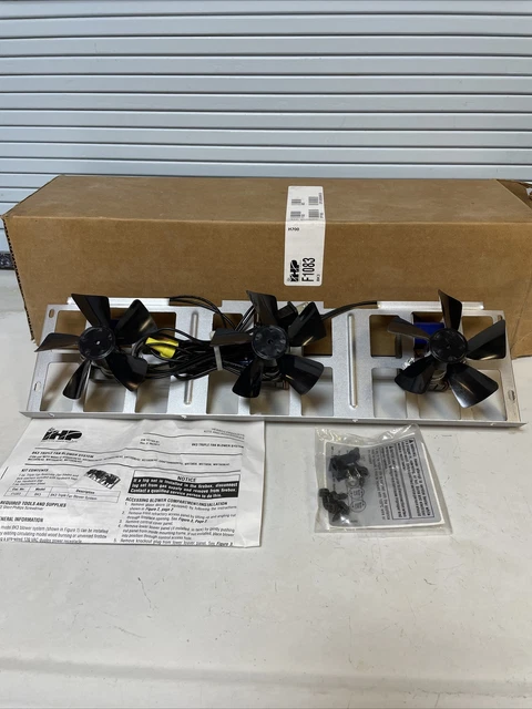 Nuevo Soplador Manual De Triple Ventilador Fmi Bk3 Para Calentador De Estufa De Leña Venta 9498064