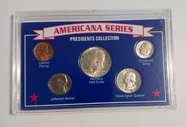 Americana Series The Presidents Collection 5 Coin Set - Silver