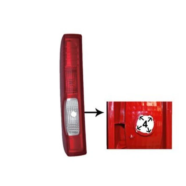 Feu Arrière Gauche/droit Pour Renault Trafic III (2014-2025) - Pièce De Rechange Référence 265598668R - ABS - 9