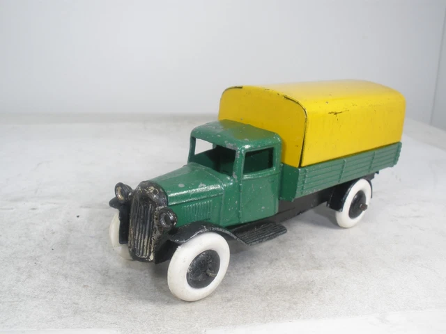 DINKY TOYS COVERED WAGON REF 25B RESTAURATION ANCIENNE