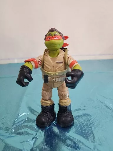 Teenage Mutant Ninja Turtles Ghostbusters Michelangelo Venkman Action Figure
