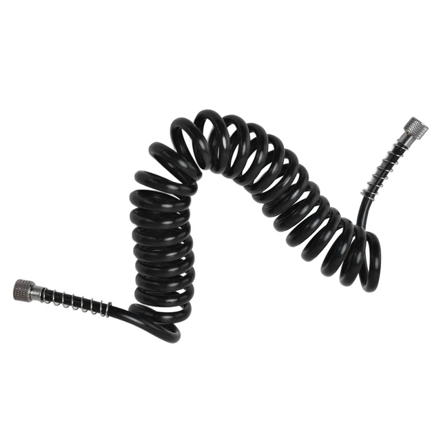 Hose Polyurethane Coil Hose W/G1/8 Female Thread Fittings For Paint US