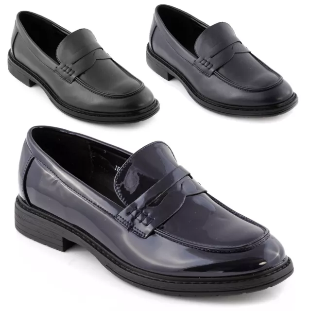 Mocassini uomo oxford polacchine scarpe uomo eleganti college TOOCOOL IE2208