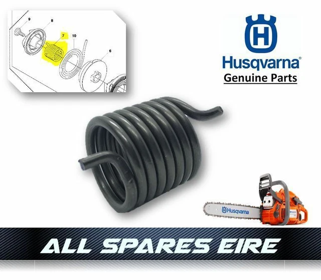 New Husqvarna Recoil Starter Decal - OEM Style Sticker For Models 365 (Part #5372302-03)
