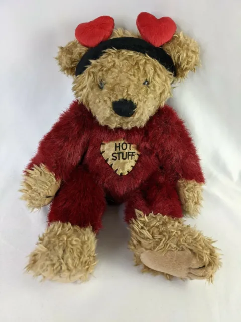 First Main Cutie Pie Bear Plush 11 Inch Hot Stuff Stuffed Animal Toy