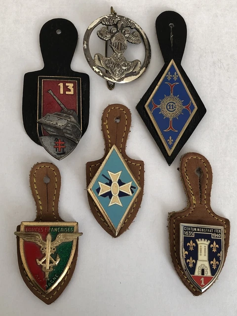INSIGNE ÉMAILLÉ DE L'union Française Des Blessés De La Grande Guerre