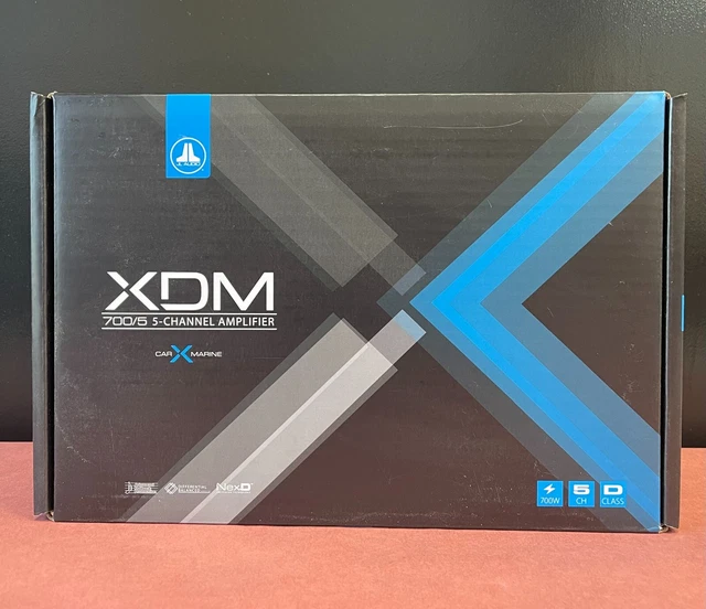 JL AUDIO XDM700/5 5 Channel Class D System Car / Marine Amplifier 775.