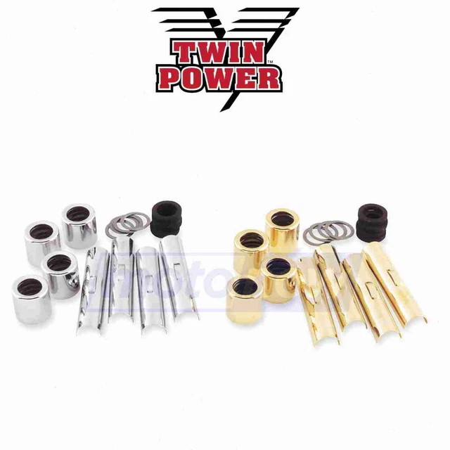 Twin Power Upper Pushrod Cover Sets for 1953-1964 Harley Davidson FLF - sp