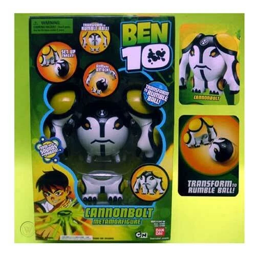 Ben 10 deals cannonbolt toy
