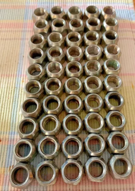 50  LEFT Hand Thread 1/2-20 Lug Nuts, Mopar, Dodge, Chrysler, Plymouth Lugnut LH