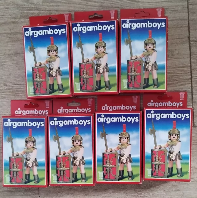 LOTE X 7 Uds AIRGAMBOYS ROMANOS   NUEVOS EN CAJA.