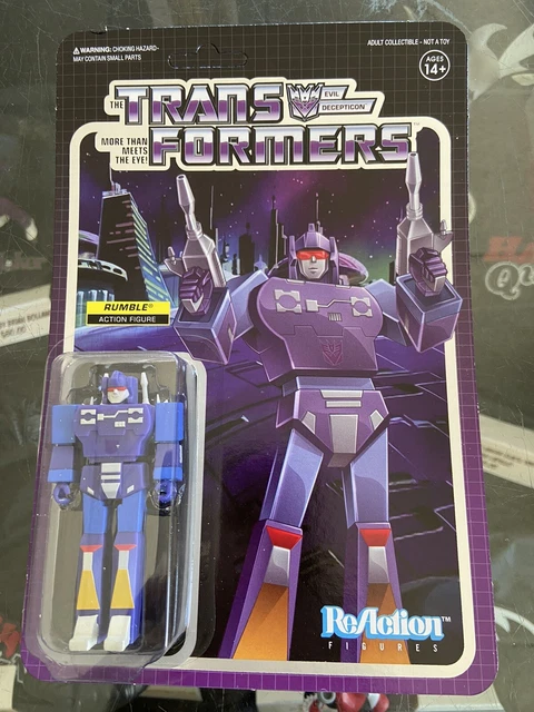 Figurine Transformers - Super7 ReAction Figure - Rumble (neuf)