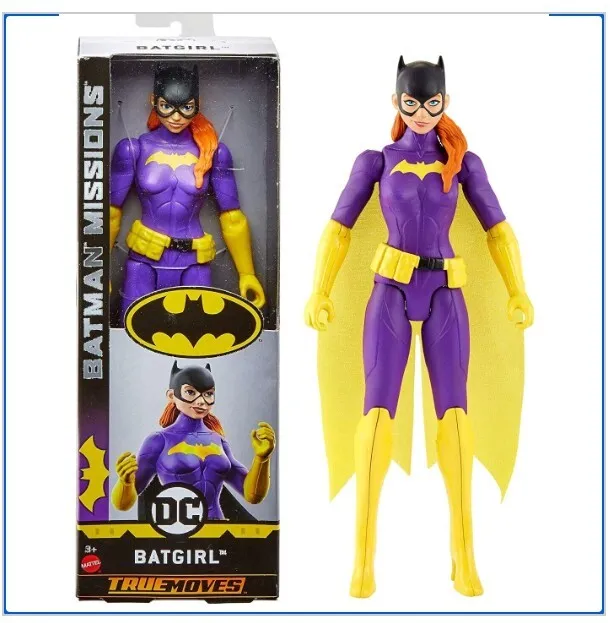DC BATGIRL Batman Missions True-Moves Batgirl Figure (HIGHLY ARTICULATED) NEW