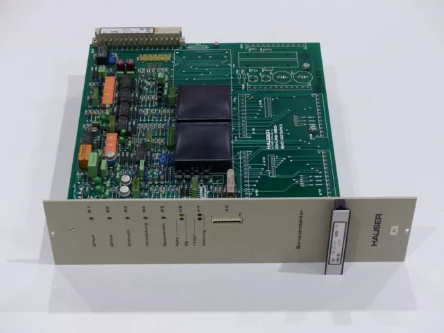 Hauser SVC 232 V10 Servo Amplifier Series: N4 SN:82979