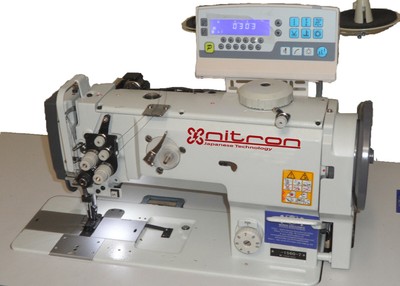 NT-1560-7 COMPUTERIZED DOUBLE needle AUTOMATIC SEWING machine