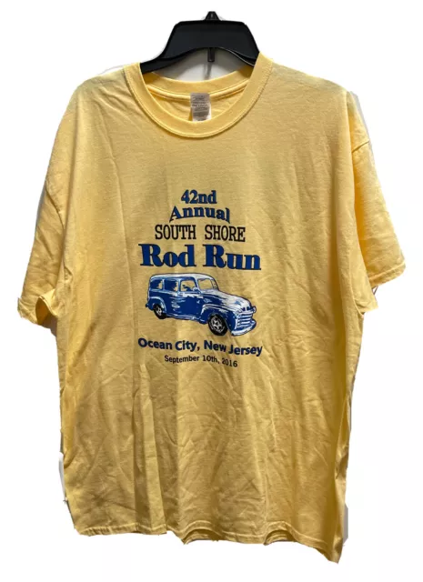 42Nd Annual South Shore Rod Run Short Sleeve T Shirt Size Xl