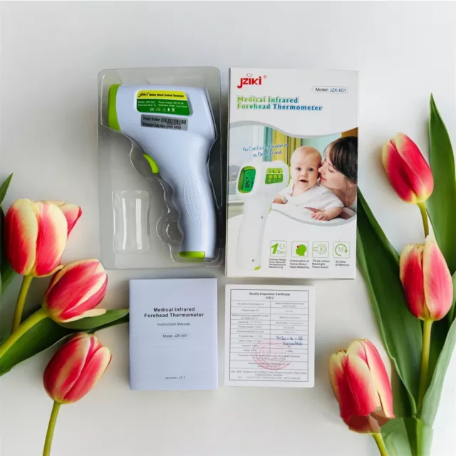 Digital Non-Contact Medical Infrared Forehead Thermometer For Baby/Adult/Objects