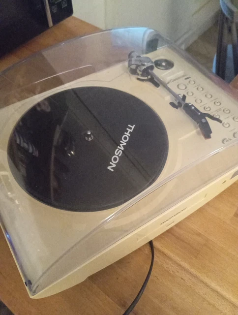 Cellule Thomson Tourne-Disques Encodeur – Universelle, 45/78 Tr/min, Blanc, Numérique