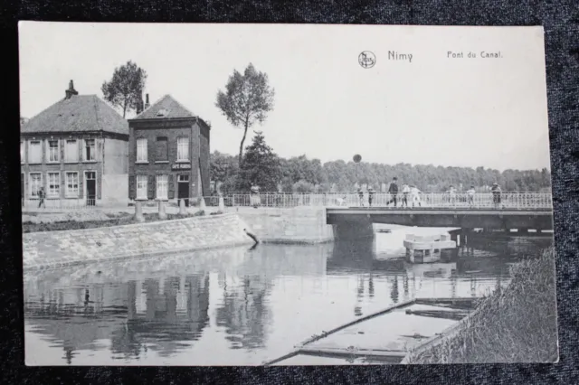 Postkarte Ansichtskarte Belgien Kanalbrücke (M)