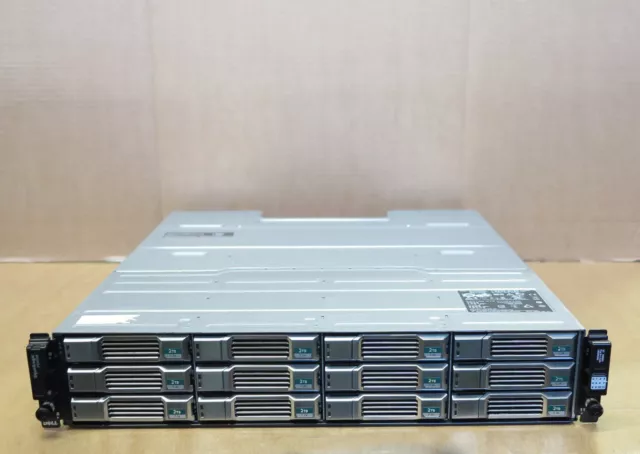 Dell EqualLogic PS4110X 2U 12 x 2TB SAS 3.5" iSCSI SAN Storage Array 24TB