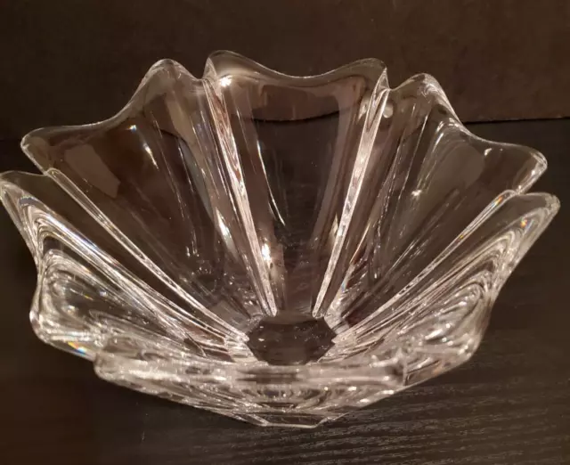 Signed and Numbered Large Orrefors “Orion” Crystal Bowl