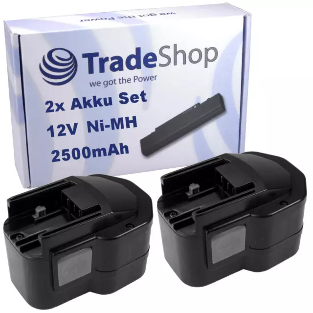 12V 2500mAh Ni-MH Akku Für AEG & Milwaukee – Ersatzakku Für Bohrschrauber & Werkzeuge