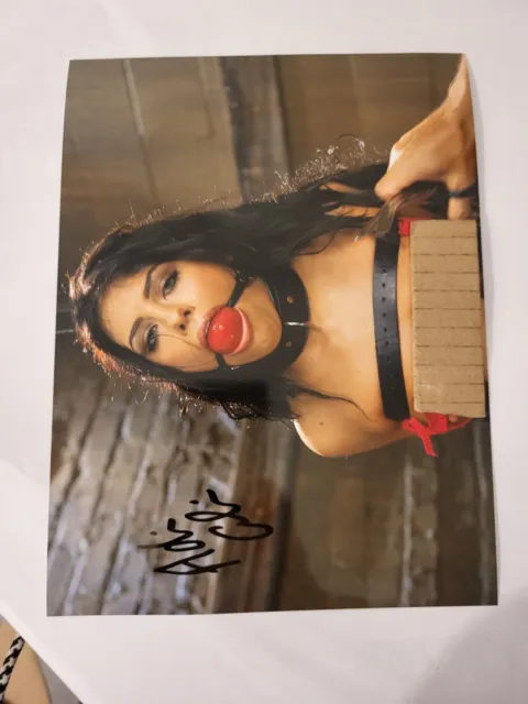 signed autographed adriana chechik