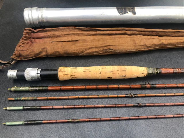 5wt | 7ft | 2pc | bamboo fly rod | Hardy Palakona CC de France