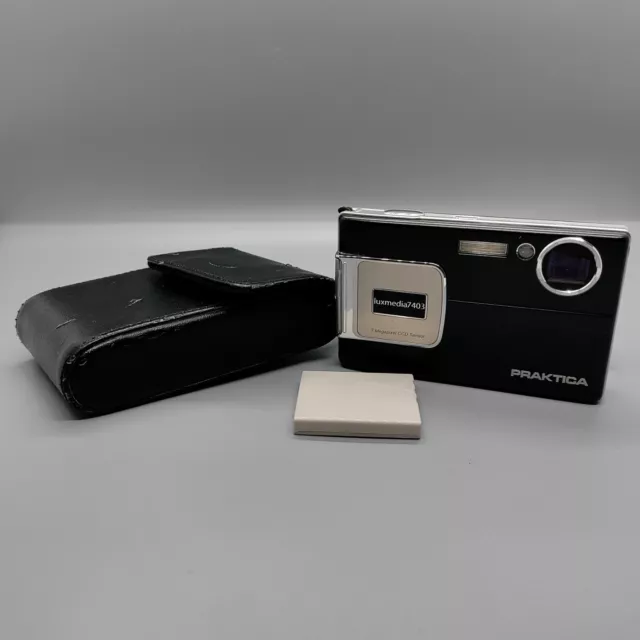 Praktica Luxmedia 7403 7.0MP Compact Digital Camera Black Tested