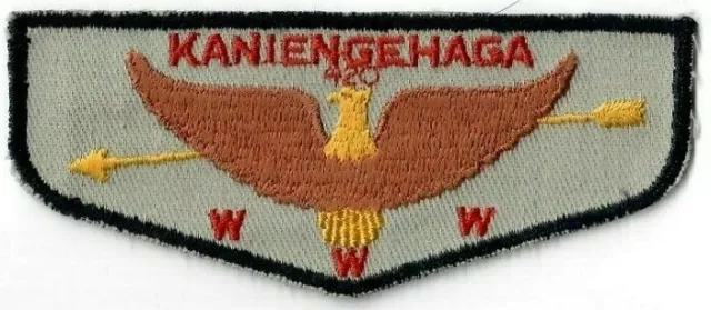 Boy Scout OA 420 Kaniengehaga Lodge First Flap F1