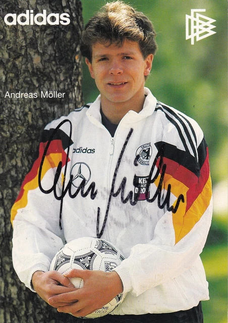 Carte Autographe Andreas Thom - DFB 1992 - Signée Originale - Fußball