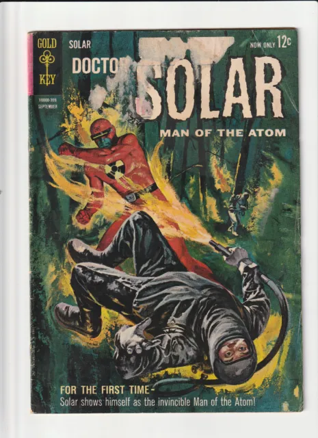 Dr Solar Man of the Atom #5, 3.5 VG-, Gold Key, 1963, Combined Shipping