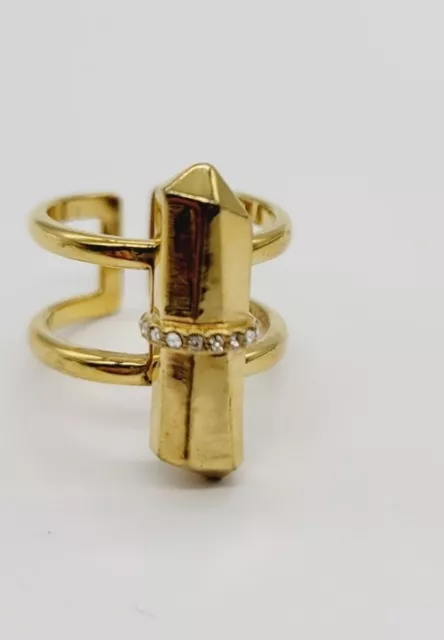 Stella and Dot Rebel Ring Gold - Adjustable