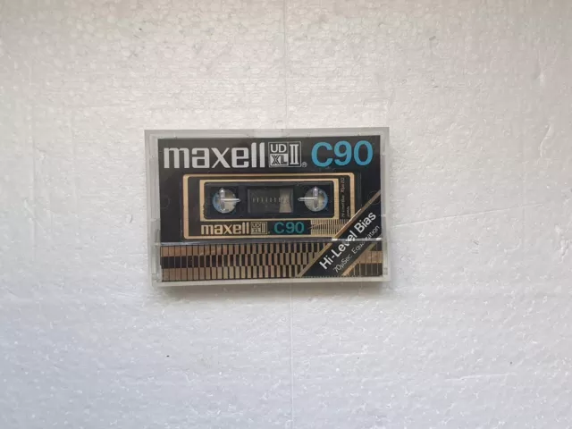 Vintage Audio Cassette MAXELL UD XLII 90 From Japan 1979 - Fantastic Condition !