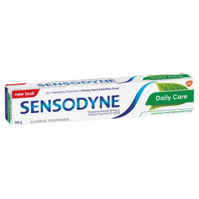 Sensodyne Daily Care Toothpaste 110g Sensitivity Strong Teeth Healthy Gums