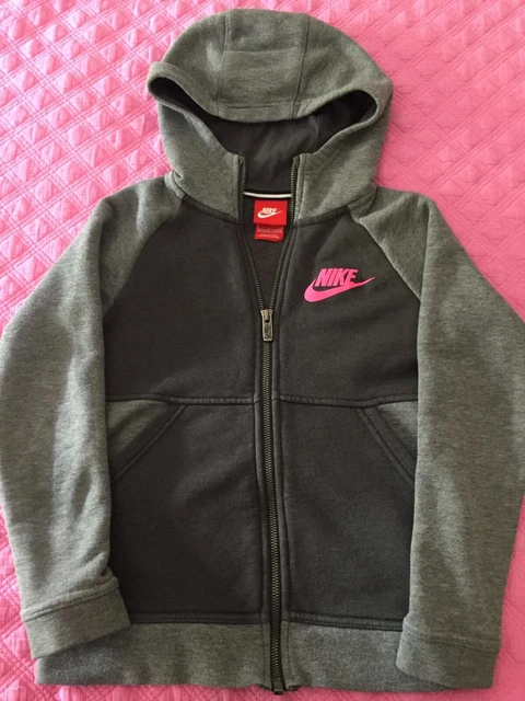 Sweat zippé fille nike deals