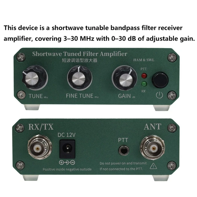 Amplificateur HF 50W 6M Pour Icom-705, Elecraft KX3 - Auto Bande, Ukraine