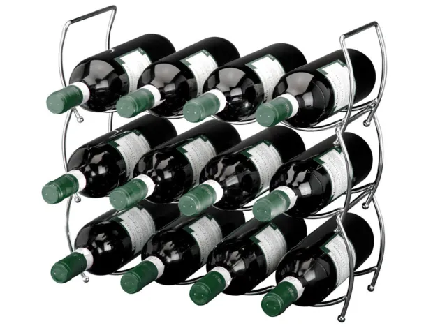 3er Set Botellero para Vino Soporte de Botellas Portavinos
