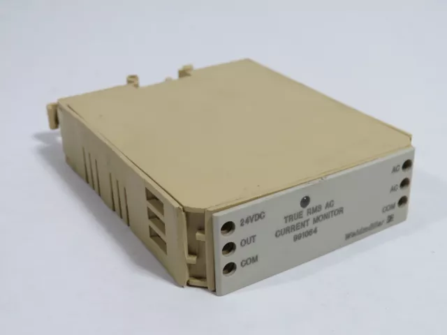 Weidmuller 991064 Current Transducer/Monitor 100A 4-20mA *Cosmetic Damage* USED