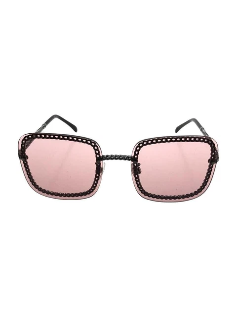 CHANEL #287 Sunglasses silver PUP Men's