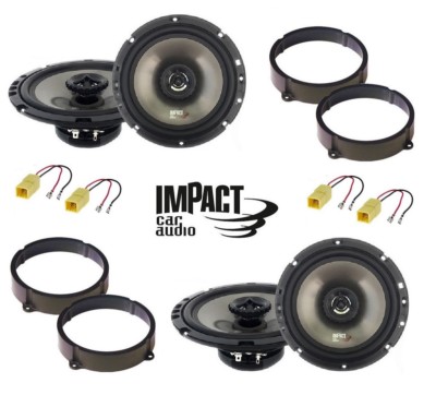 Conn IMPACT EF 65X KIT 4 CASSE PER GRUPPO SEAT ANT/POST CONN/SUPP ALTOPARLANTI AUTO 