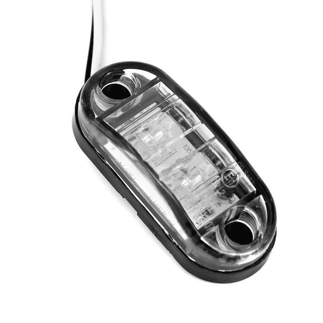LED Clignotant Blanc Lampe 10V~30V Voiture Camionnette Camion Remorque Bateau
