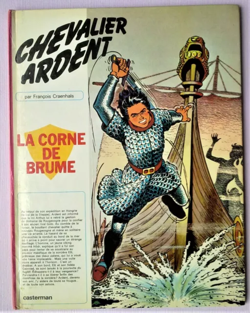 BD Chevalier ardent La corne de brume EO 1972