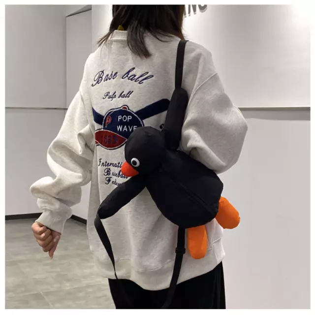Bag Cute Pingu Penguin Banpresto 38Cm Plush Backpack Stuffed Toy Doll Gift