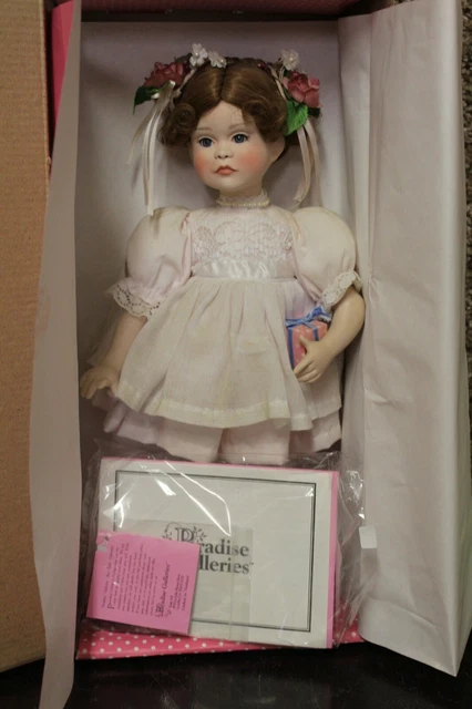 Paradise Galleries Treasury Collection Porcelain "Sarah" Doll