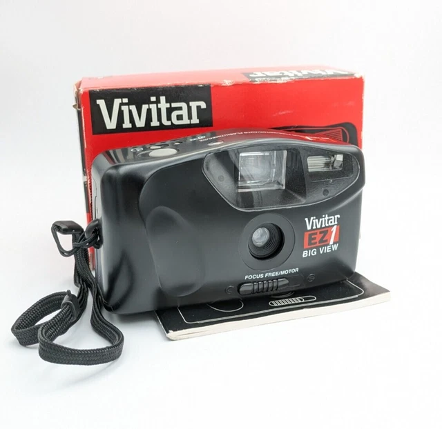 Appareil Photo Vintage Vivitar UW100 - 35mm - Jaune - Années 80 - Fonctionnel