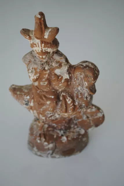 Museum Quality Romano-Egyptian Household Shrine God Harpokrates Riding a Goose