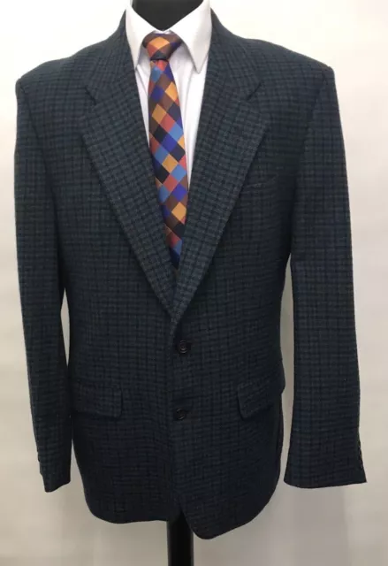 Ms2952 M&S St Michael  Men's Vintage Tweed Blazer Jacket Size 40M