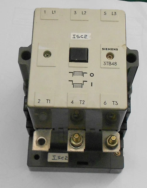 Disjoncteur Modulaire Siemens 3 Pôles 25A - Courbe C, 400V, Pouvoir De Coupure 6kA - Pour Tableau électrique Domestique Ou Tertiaire